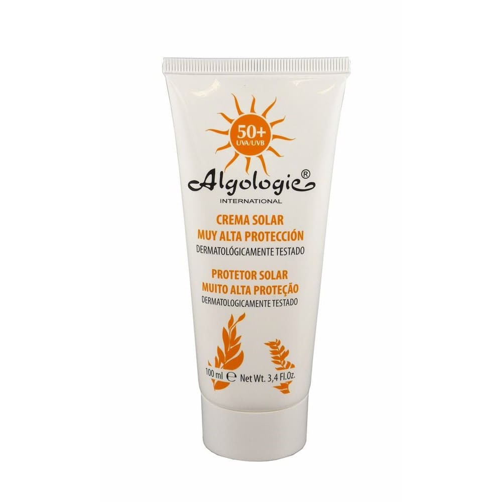 Comprar CREMA SOLAR FACTOR 50+ 100 ML ALGOLOGIE online - Coliseum