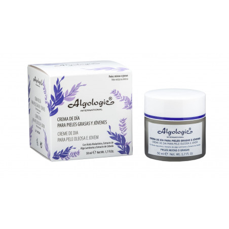 Comprar CREMA DIA PIELES JOVENES O GRASAS 50 ML ALGOLOGIE online - Farmacia Coliseum