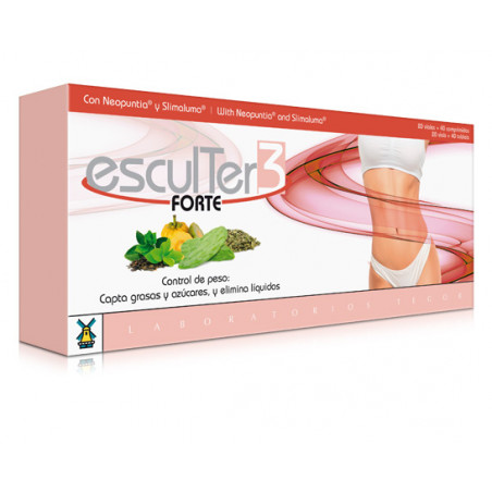 ESCULTER FORTE 3 20 VIALES+40 COMP TEGOR