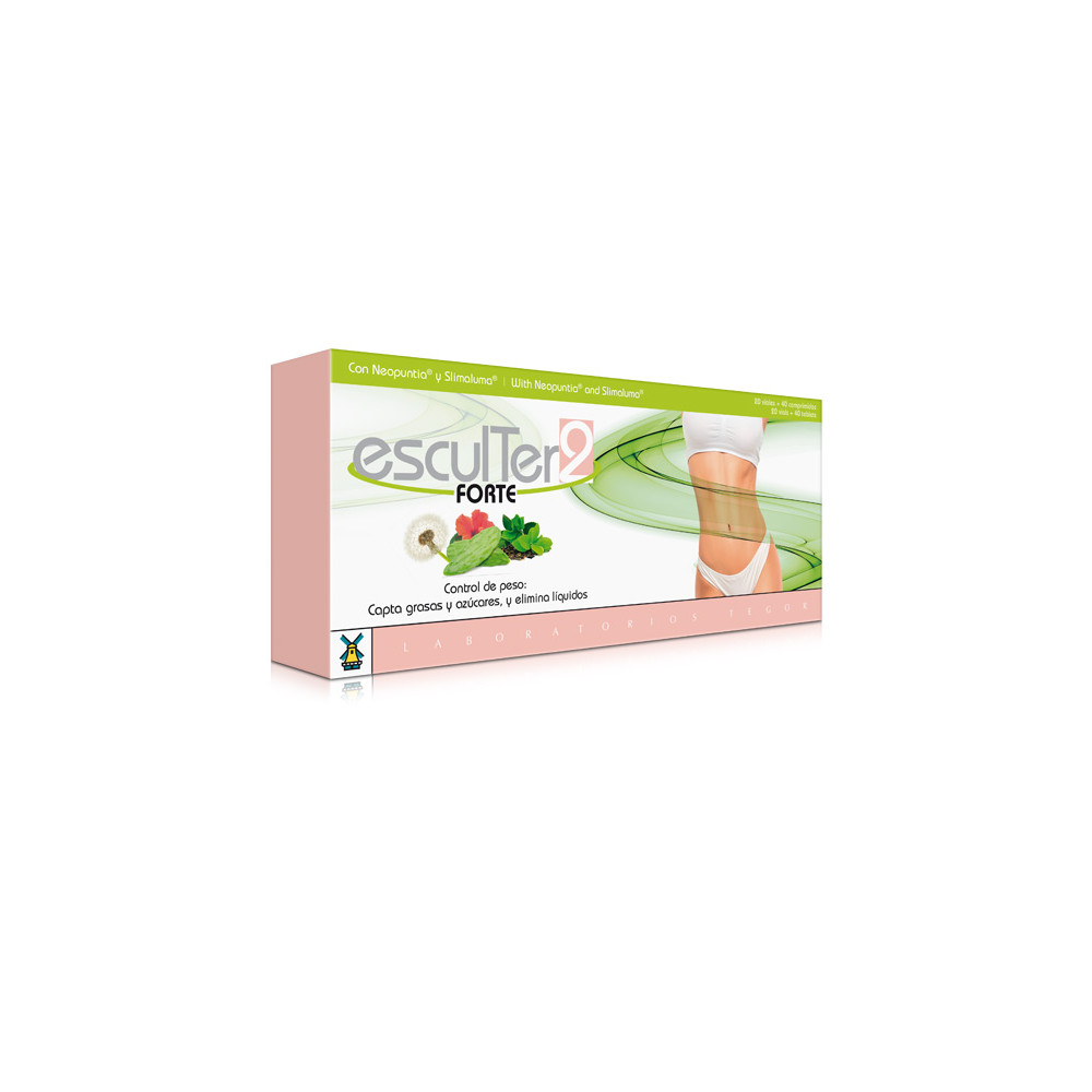 ESCULTER FORTE 2 20 VIALES+40 COMP. TEGOR