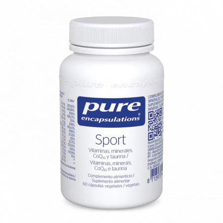 Comprar SPORT 60 CAP PURE ENCAPSULATIONS online - Farmacia Coliseum