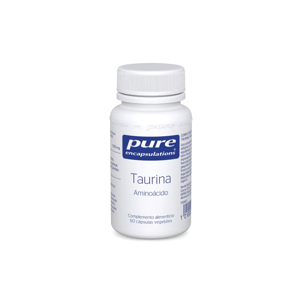 Comprar online TAURINA 500 MG 60 CAP PURE ENCAPSULATIONS - Coliseum