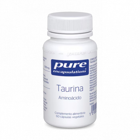 Comprar online TAURINA 500 MG 60 CAP PURE ENCAPSULATIONS - Coliseum