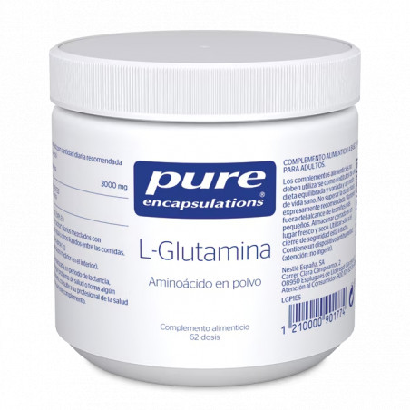 Comprar GLUTAMINA POLVO 300 G PURE ENCAPSULATIONS online - Coliseum
