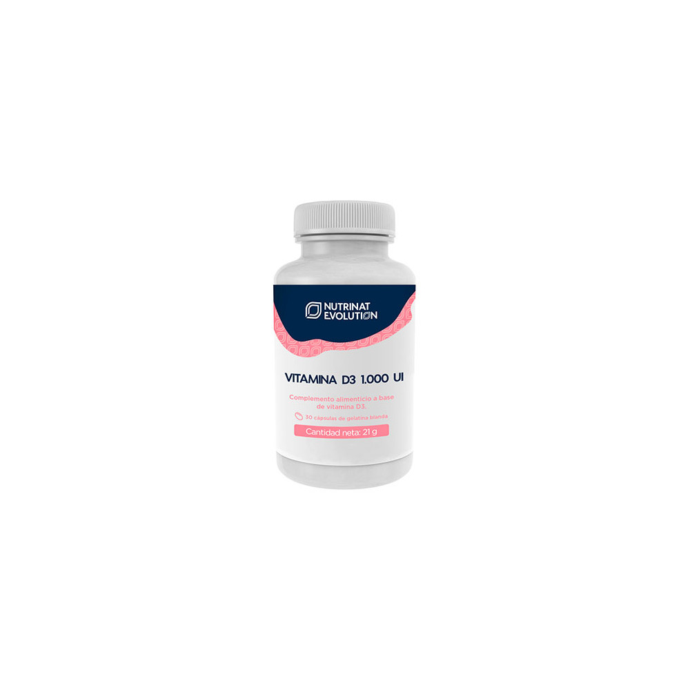 Comprar online VITAMINA D3 1000UI 30 CAP NUTRINAT EVOLUTION - Farmacia Coliseum