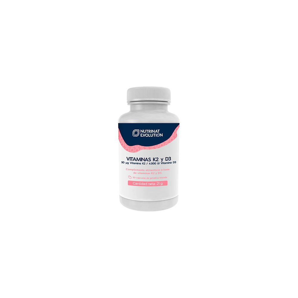 Comprar online VITAMINA K2 Y D3 30CAP NUTRINAT EVOLUTION - Farmacia Coliseum