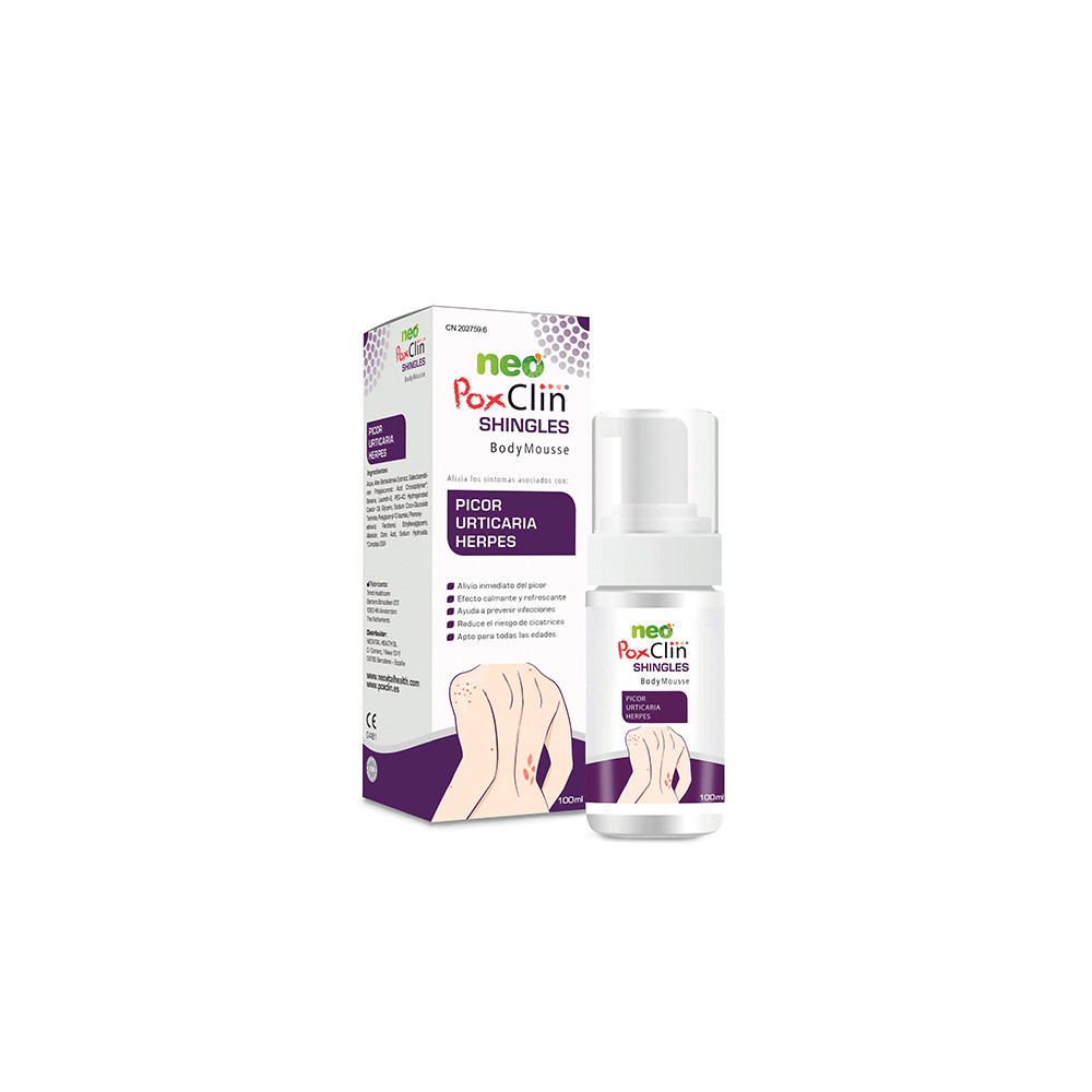 Comprar POXCLIN SHINGLES COOLMOUSSE 100 ML NEOVITAL online -  Coliseum