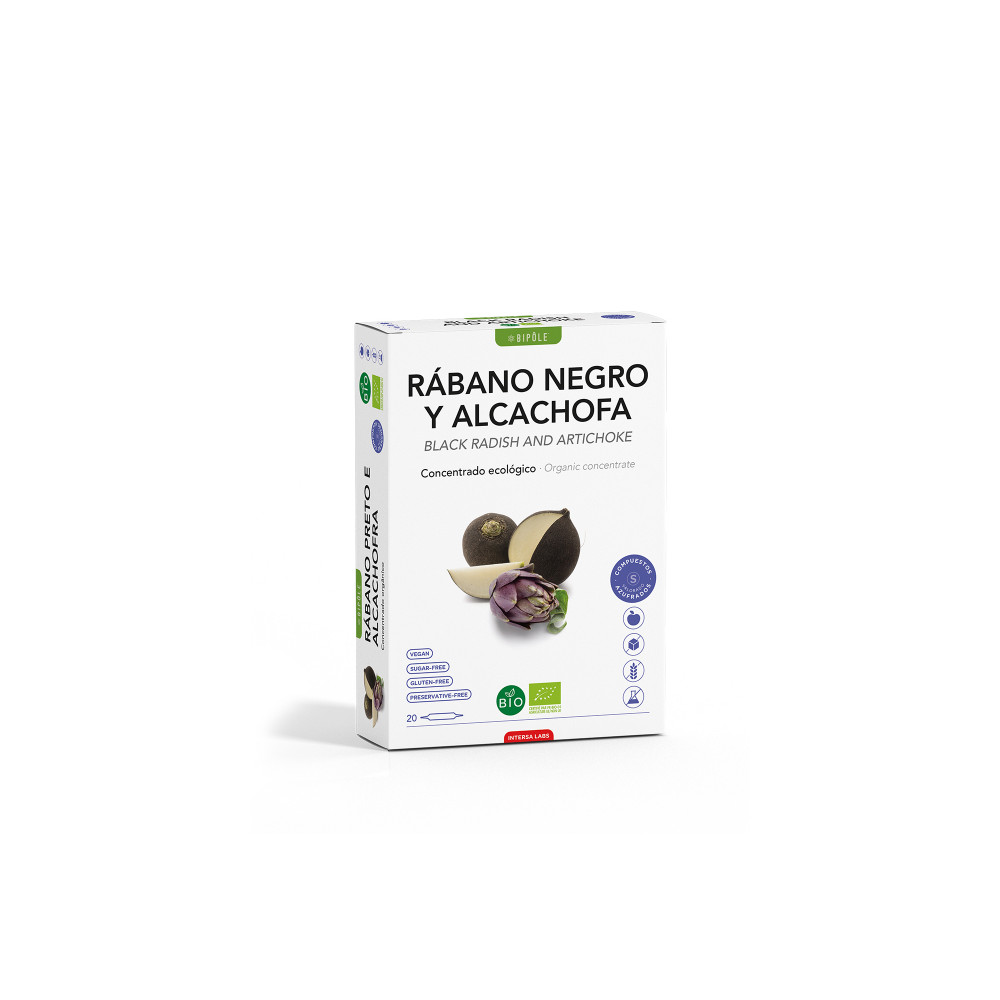 RABANO NEGRO+ALCACHOFA 20 AMP BIOPOLE.INTERSA