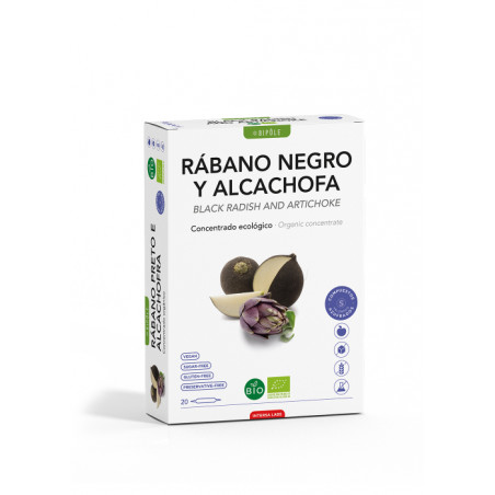 RABANO NEGRO+ALCACHOFA 20 AMP BIOPOLE.INTERSA