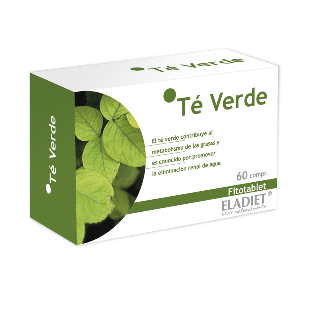 Comprar TE VERDE FITOTABLET 60 COMP ELADIET online - Farmacia Coliseum