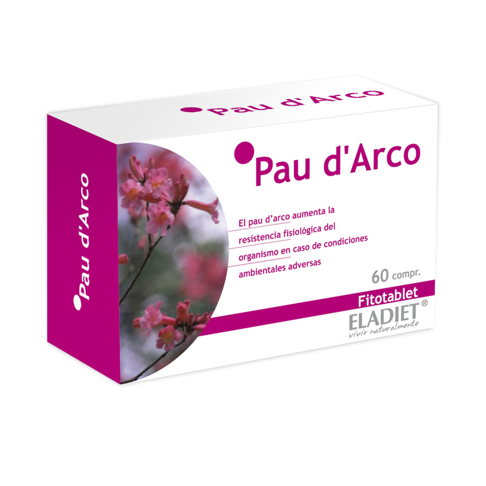 Comprar online PAU D'ARCO FITOTABLET 60 COMP ELADIET-Farmacia Coliseum