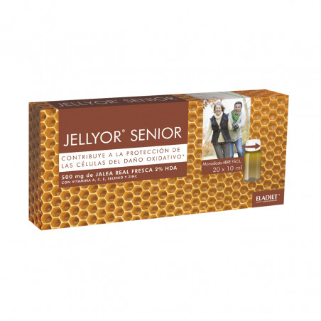 Comprar online JELLYOR SENIOR 20 AMP ELADIET - Farmacia Coliseum
