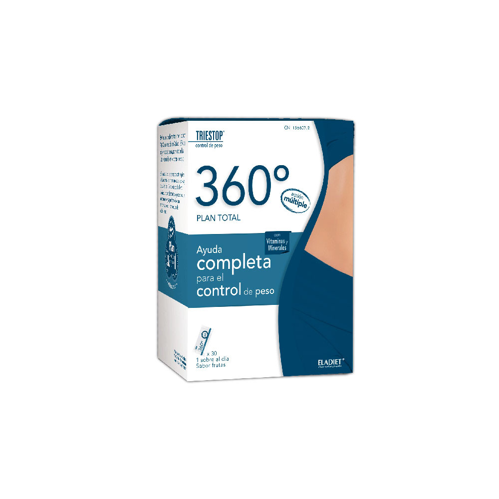 Comprar online TRIESTOP 360 GRADOS 30 SOBRES ELADIET-Farmacia Coliseum