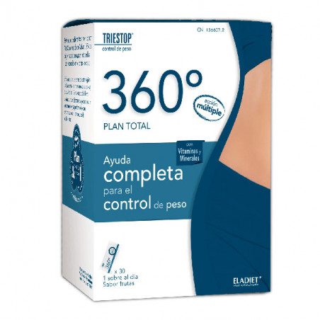 Comprar online TRIESTOP 360 GRADOS 30 SOBRES ELADIET-Farmacia Coliseum