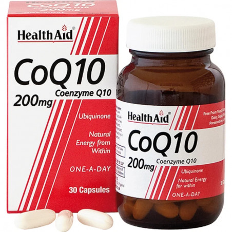 Comprar COENZIMA Q-10 200MG 30 CAPULAS HEALTH AID  online - Coliseum