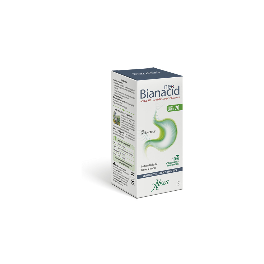 Comprar NEOBIANACID 70 COMP ABOCA online - Farmacia Coliseum