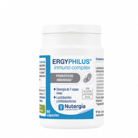 Comprar online ERGYPHILUS INMUNOCOMPLEX 60 CAP NUTERGIA - Coliseum