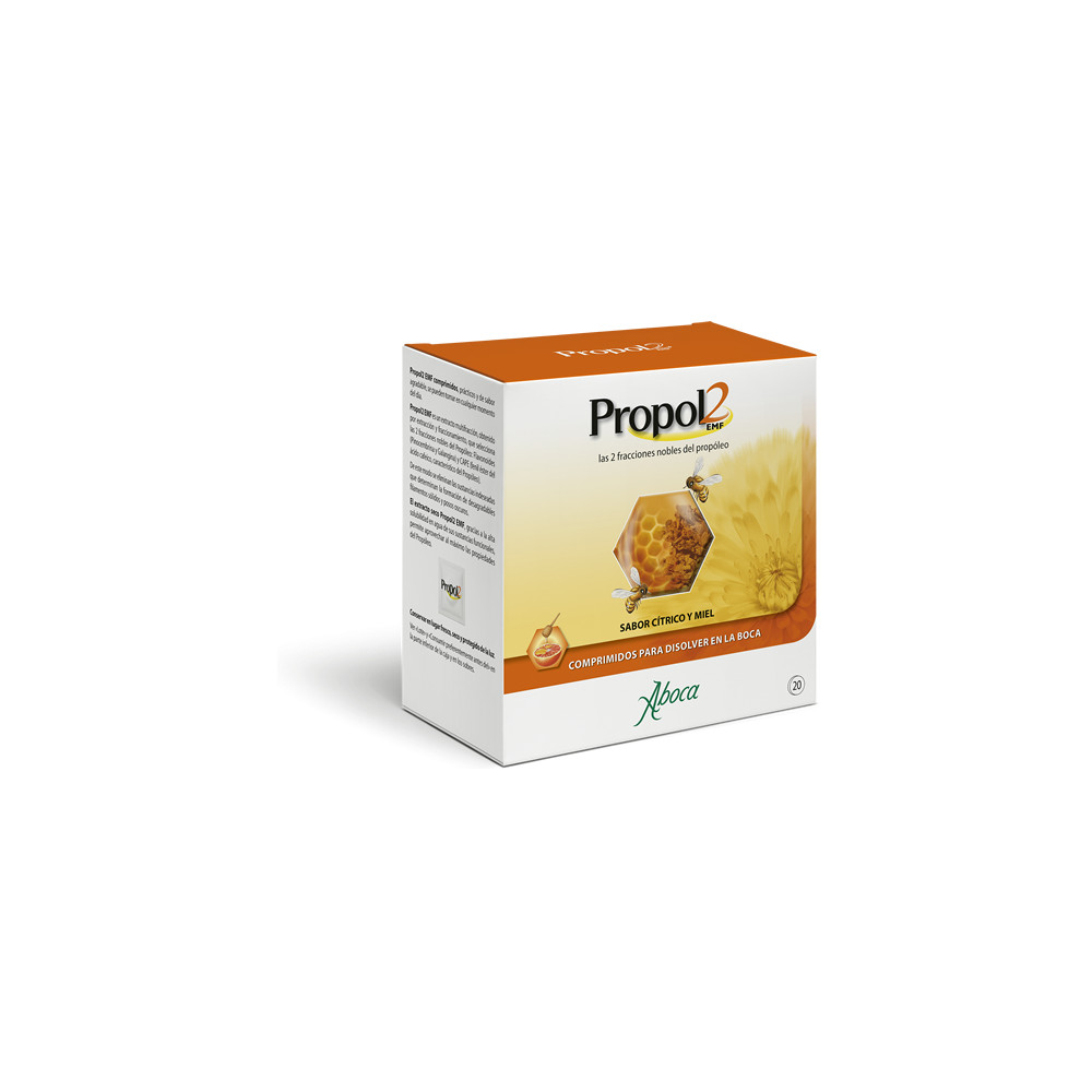 PROPOL 2EMF 20 COMP BUCODISP SABOR CITRICO Y MIEL ABOCA -  Coliseum