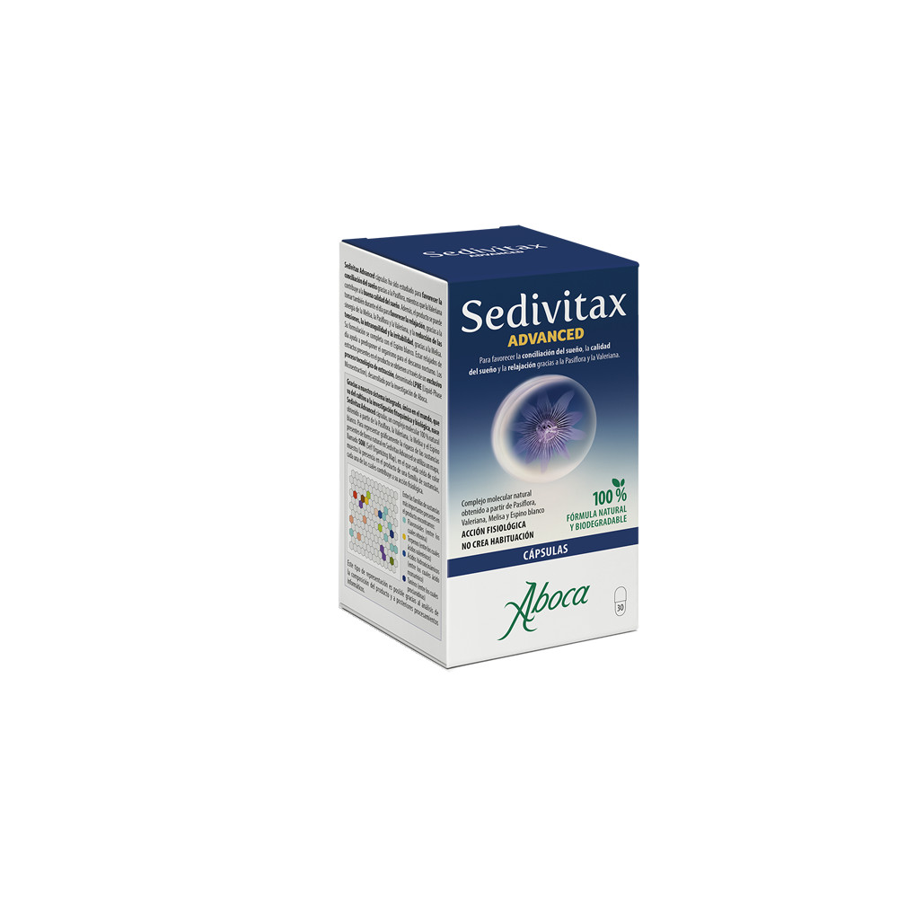 Comprar online SEDIVITAX ADVANCED 30 CAP ABOCA - Farmacia Coliseum