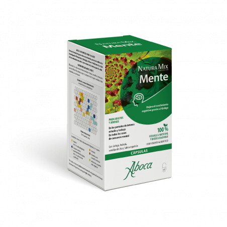 Comprar NATURA MIX ADVANCED MENTE 50 CAP ABOCA - Farmacia Coliseum
