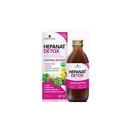 Comprar online HEPANAT DETOX 250 ML NATYSAL - Farmacia Coliseum