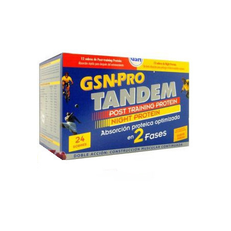 Comprar online GSN PRO TANDEM 24 SOBRES CHOCOLATE GSN - Coliseum