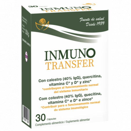 Comprar online INMUNO TRANSFER 30 CAP BIOSERUM - Farmacia Coliseum
