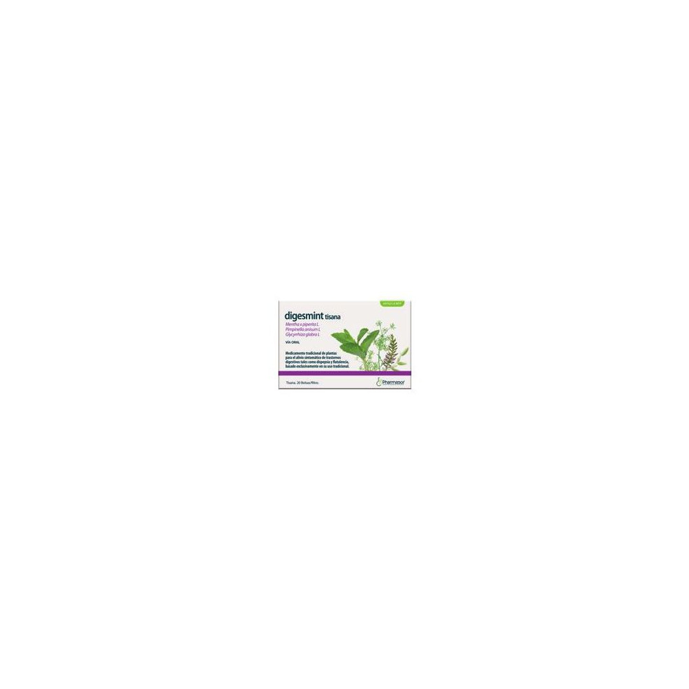Comprar DIGESMINT TISANA 20 SOBRES PHARMASOR online- Farmacia Coliseum