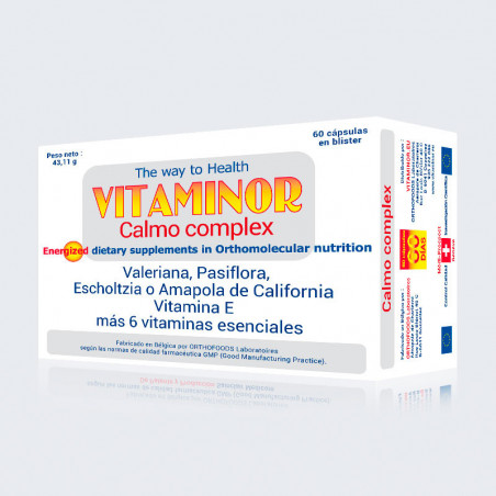 CALMO COMPLEX 60 CAP VITAMINOR
