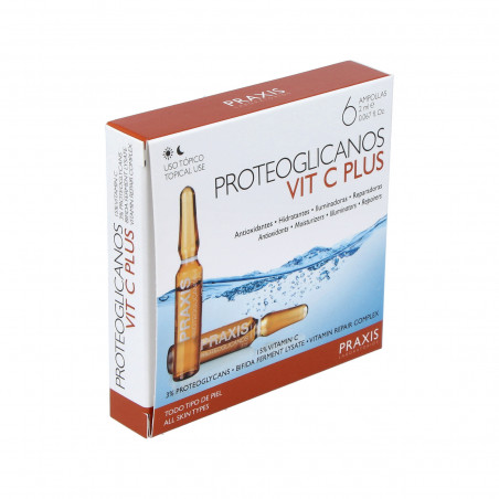 PROTEOGLICANOS VIT C PLUS 6 AMP 2ML PRAXIS