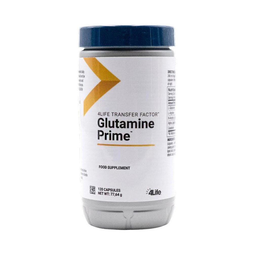 Comprar TRANSFER FACTOR GLUTAMINA PRIME 120 CAPSULAS 4 LIFE