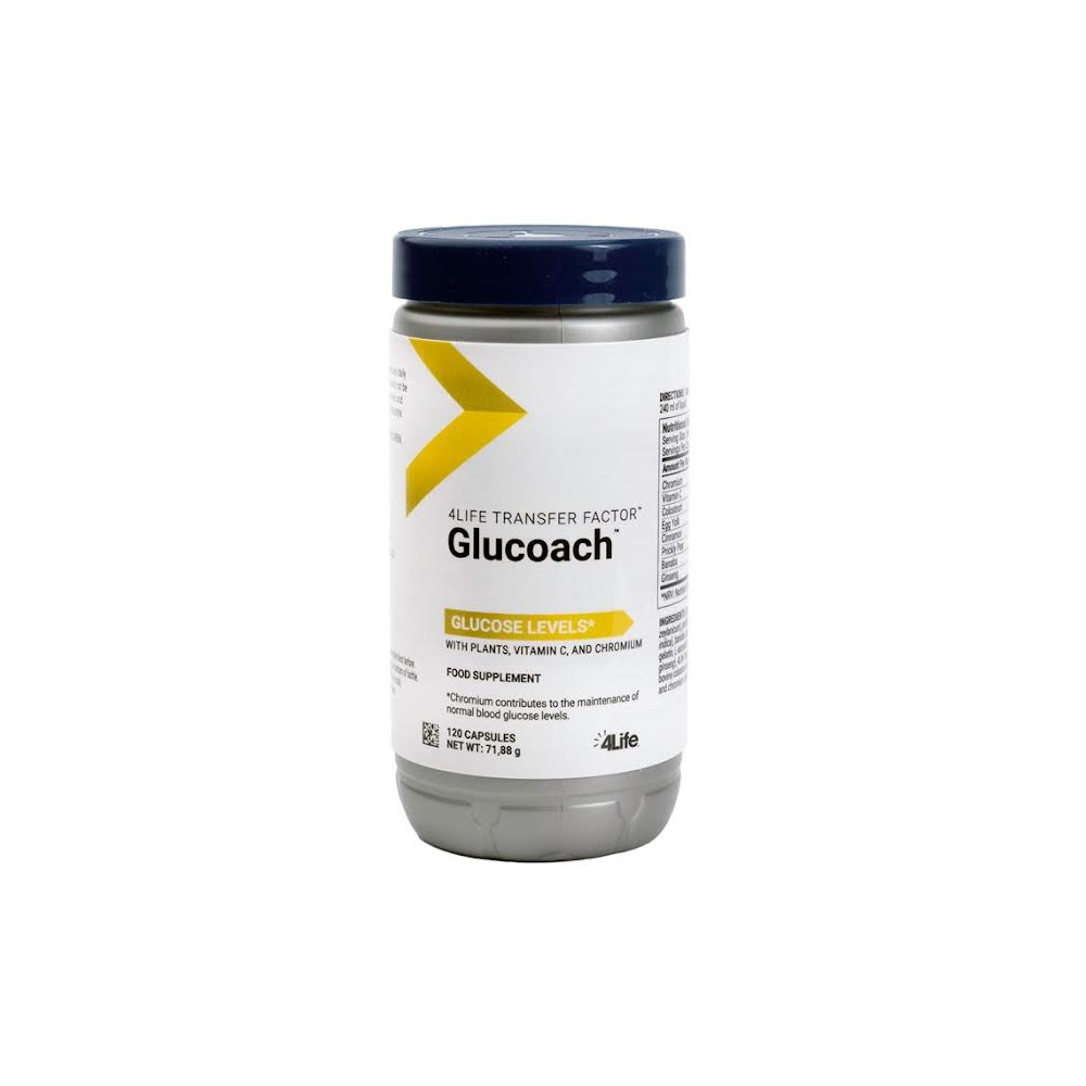 TRANSFER FACTOR GLUCOACH 120 CAP 4 LIFE