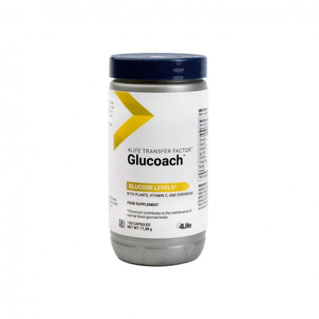 TRANSFER FACTOR GLUCOACH 120 CAP 4 LIFE