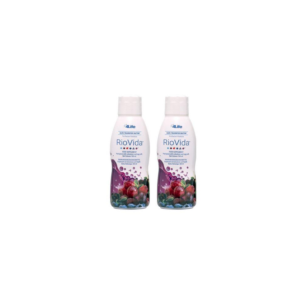 TRANSFER FACTOR RIOVIDA 500MLX2 UNIDAD 4 LIFE