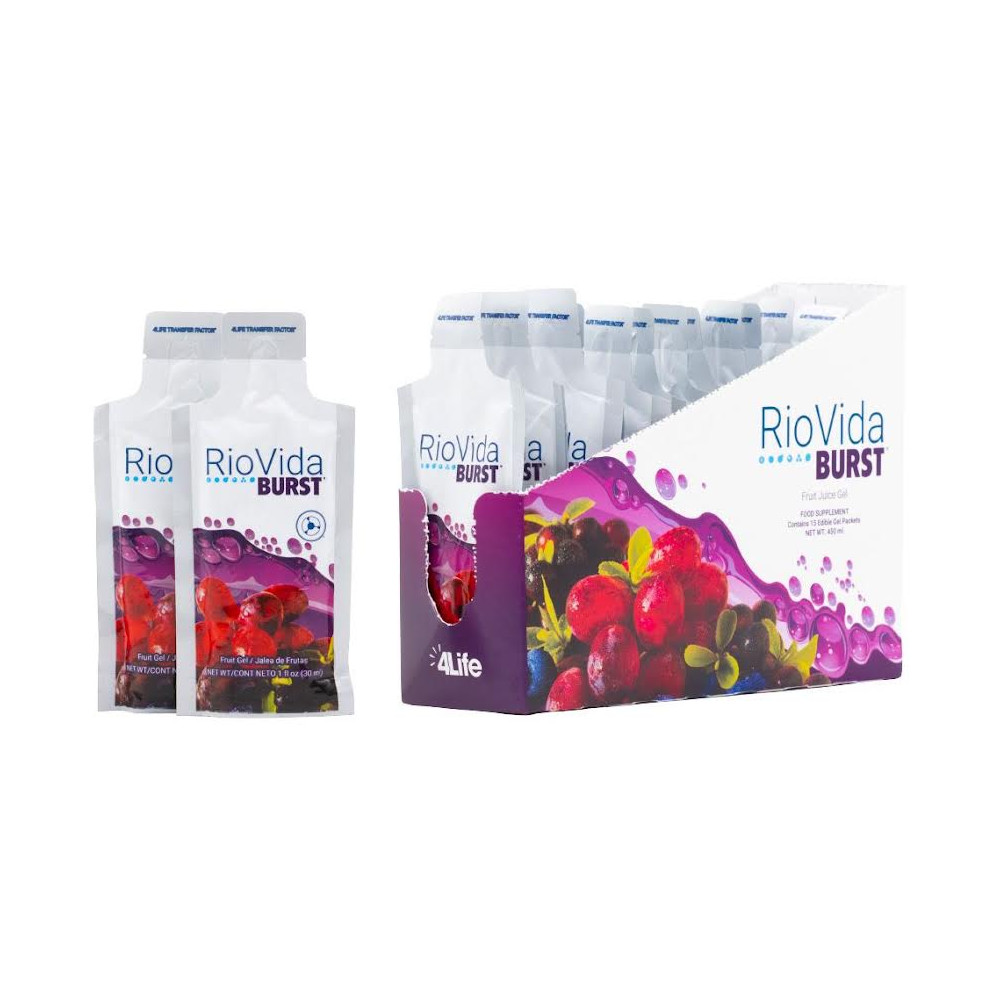 TRANSFER FACTOR RIOVIDA BURST 15 SOBRES LIQUIDO 4 LIFE