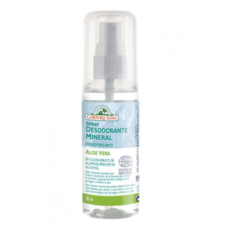 CORPORE SANO DESODORANTE MINERAL ALUMBRE ALOE 80 ML SPRAY