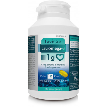 LAVIOMEGA 3 120 PERLAS LAVIGOR