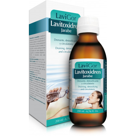 Comprar online LAVITOXIDREN 200 ML JARABE LAVIGOR - Farmacia Coliseum