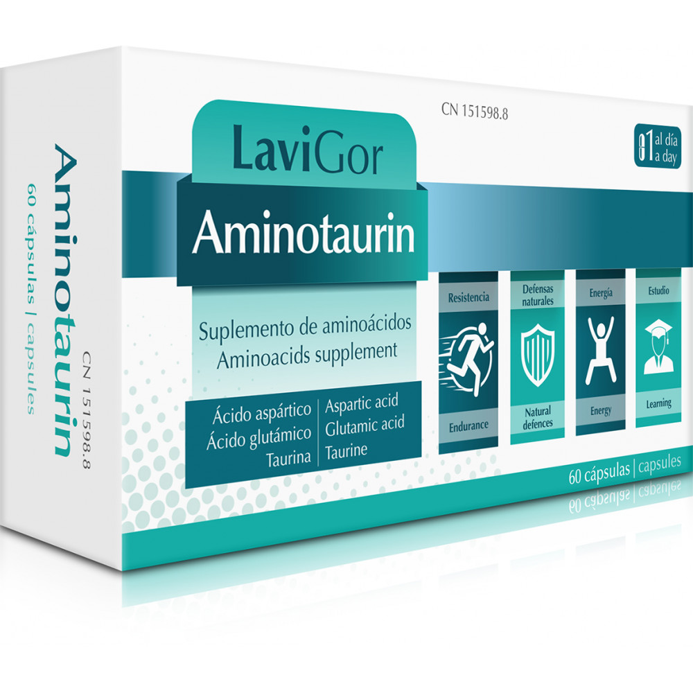 AMINOTAURIN 60 CAP LAVIGOR