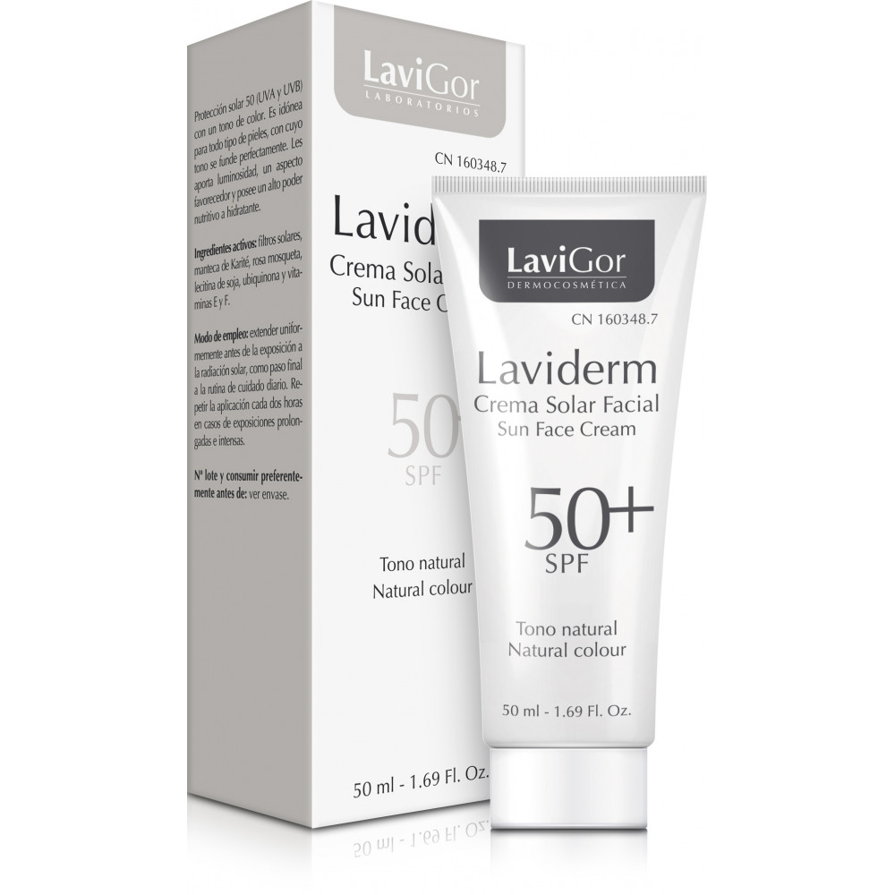 LAVIDERM SPF 50 + 50 ML COLOR LAVIGOR