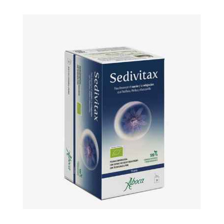 Comprar online SEDIVITAX TISANA 20 BOLSITAS ABOCA - Farmacia Coliseum