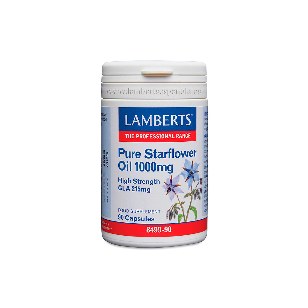 BORRAJA ACEITE (STARFLOWER) 1000 MG 90 CAP LAMBERTS
