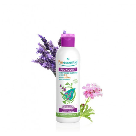 Comprar online CHAMPU POUXDOUX DIARIO BIO 200 ML PURESSENTIEL - Farmacia Coliseum