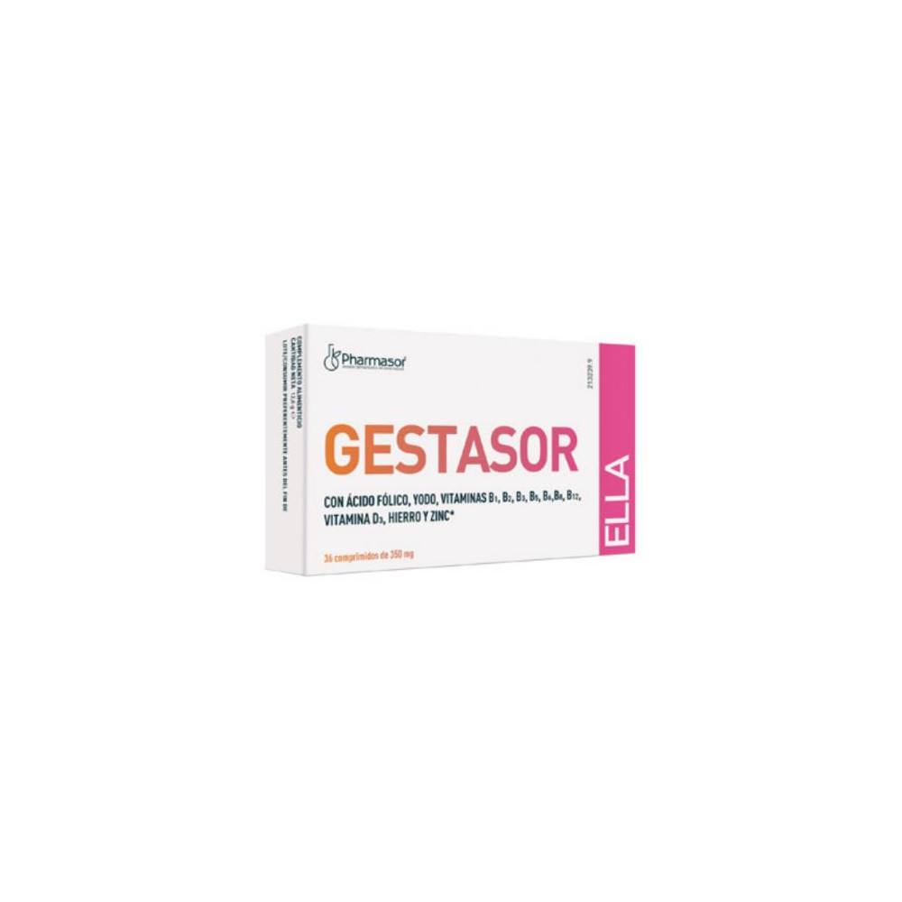 Comprar GESTASOR ELLA  36 COMP PHARMASOR online - Farmacia Coliseum