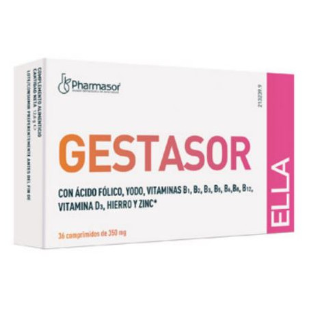 Comprar GESTASOR ELLA  36 COMP PHARMASOR online - Farmacia Coliseum