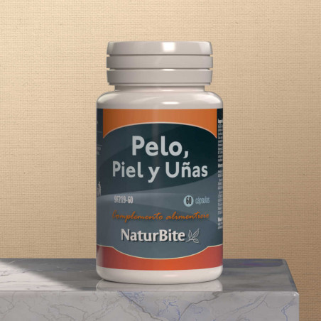 Comprar online PELO PIEL UÑAS 60 CAP NATURBITE - Farmacia Coliseum
