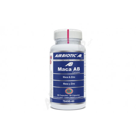 Comprar online MACA COMPLEX 60 CAP AIRBIOTIC - Farmacia Coliseum