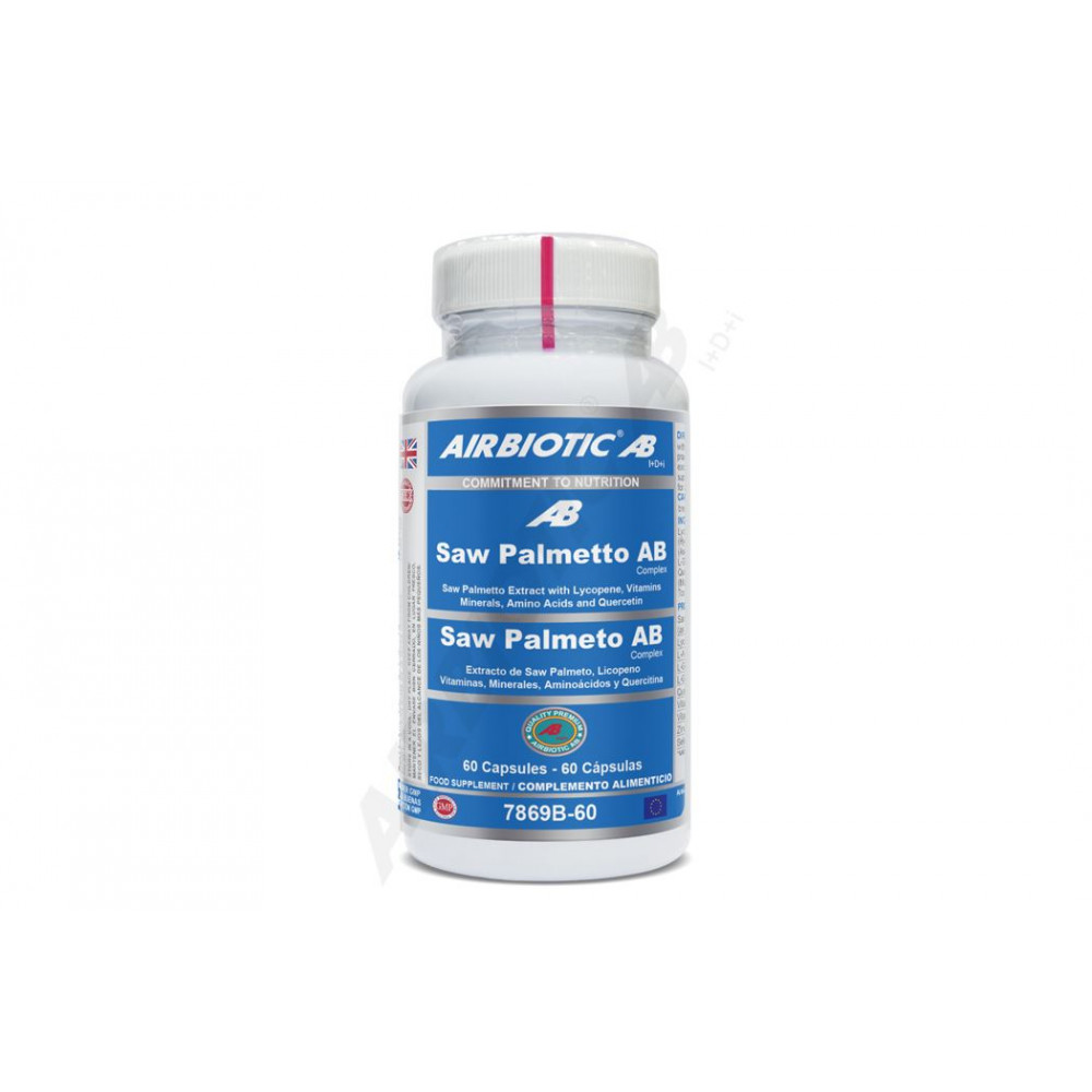 Comprar SAW PALMETTO AB 60 CAP AIRBIOTIC online - Farmacia Coliseum