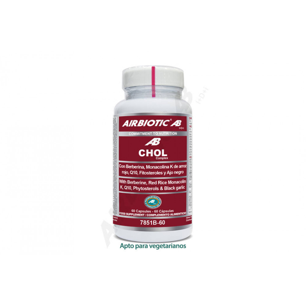 Comprar online CHOL COMPLEX AB CON VIT B9 30 CAP AIRBIOTIC - Coliseum