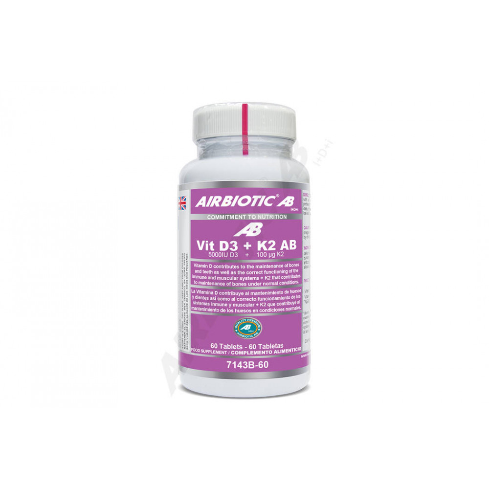 Comprar online VIT D3 + K2 60 COMP AIRBIOTIC - Farmacia Coliseum